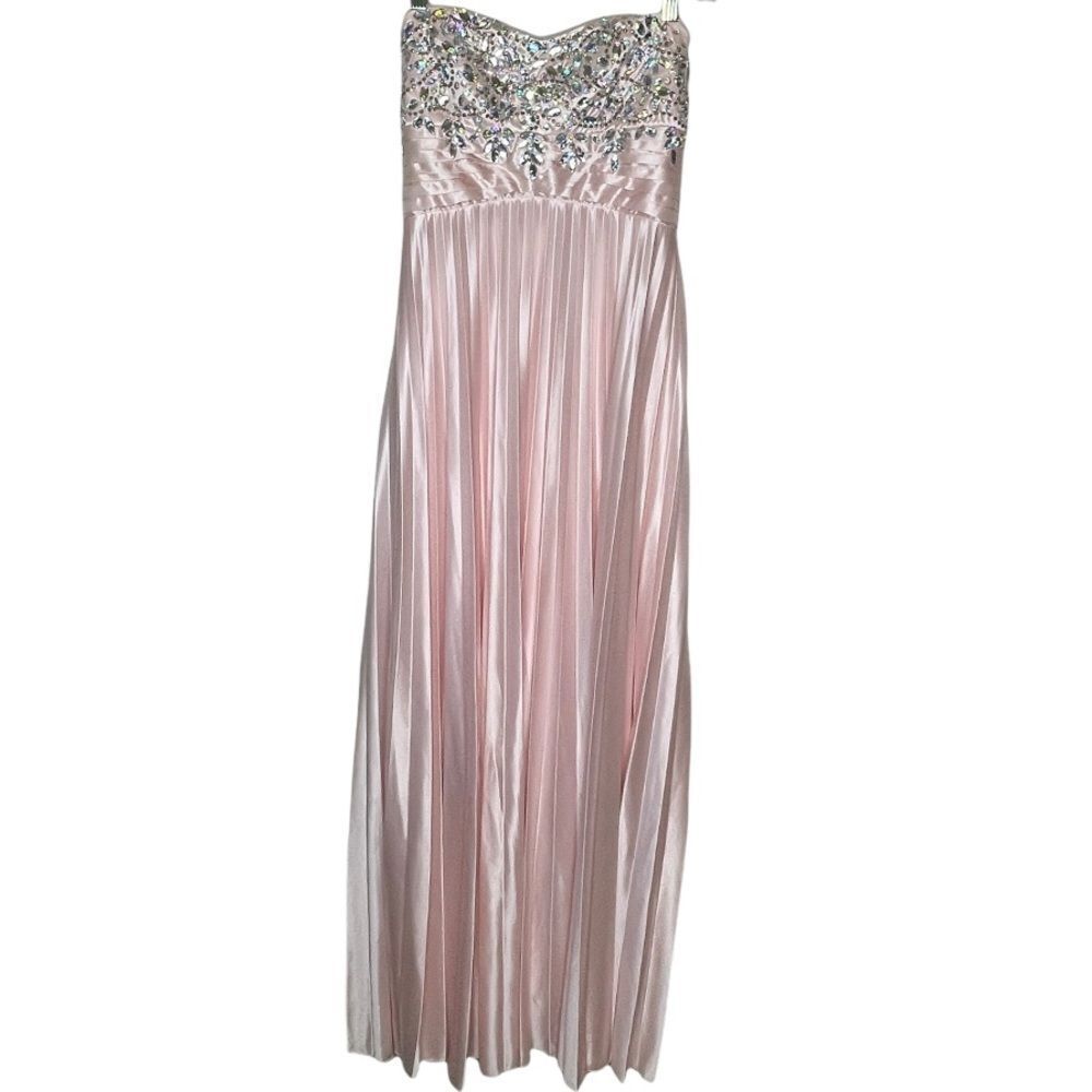 My Michelle Strapless Formal Dress